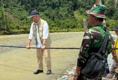 Warga Sikundo Segera Punya Akses Penyeberangan Baru, Jembatan Gantung Ditargetkan Rampung Agustus