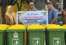 Destinasi Wisata Solsel Kinclong, PTPN IV Regional Sebar 10 Tong Sampah