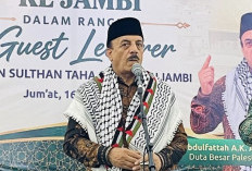 Dubes Palestina Sampaikan Kondisi Terkini, Ratusan Mahasiswa UIN Jambi Ikuti Kuliah Umum