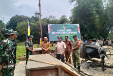 Danrem 042/Gapu Tinjau Progres pembangunan KDKMP dan Jembatan Gantung di Kabupaten Bungo