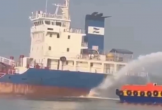Lima ABK Luka Bakar Usai Ledakan di Kapal MT Nurhasanah Lima