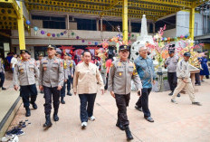 Pastikan Ibadah Berlangsung Aman, Wakapolda Jambi Monitoring Perayaan Imlek di Sejumlah Kelenteng dan Vihara