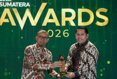 Bupati H M Syukur Raih Penghargaan detikSumatera Awards 2026