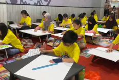 Lions Club Jambi Tanamkan Pesan Perdamaian Lewat Lomba Poster dan Mewarnai