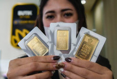 Harga Emas Antam Turun Rp15.000, Kini Dibanderol Rp2,645 Juta per Gram