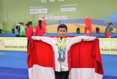 Berjaya di Kejuaraan Dunia Tiongkok, Atlet Wushu Jambi Sabet Dua Medali Perak