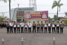 Respon Cepat Layanan 110, 9 Personel Polres Tanjab Barat Terima Penghargaan