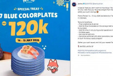 Promo Kuliner JAMTOS 14 Juli 2026, Ada Sushi 7 Piring Rp120 Ribu hingga Chatime Rp20 Ribu