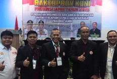 Rakerprov KONI Jambi Dorong Prestasi, Hingga Penguatan Organisasi dan SDM Keolahragaan