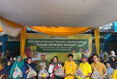 Aksi Nyata untuk Rakyat, Golkar Tanjab Barat Gelar Pasar Murah