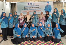 TP PKK Tanjab Barat Gelar Pelatihan Kletek Udang, Dorong Pemberdayaan Ekonomi Keluarga