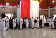 30 Paskibraka Tanjabtimur Dikukuhkan, Siap Kibarkan Sang Saka Merah Putih