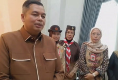 Ketua Kwarcab Pramuka Kota Jambi Lepas Calon Petugas Pembukaan Jambore Nasional XII 2026