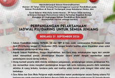 Kabut Asap Belum Reda, PJJ di Kota Jambi Kembali Diperpanjang
