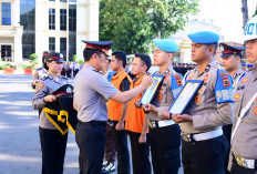 Teng! Polda Jambi Gelar Upacara PTDH, Empat Personel Diberhentikan Tidak Dengan Hormat