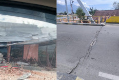 Gempa M 6,7 Guncang Sulawesi Tengah, Warga Berlarian dan Sejumlah Bangunan Mengalami Kerusakan.