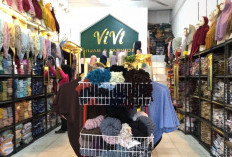 Toko Vivi Hijab Tawarkan Hijab Murah Meriah, Jadi Favorit Warga Jambi