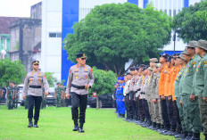 Apel Kesiapsiagaan Karhutla dan Pengendalian Massa, Kapolda Jambi Tekankan Respons Cepat dan Terukur