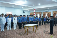Pemkab Merangin Lantik 17 Kepala Puskesmas, 42 Pejabat dan Dewas PDAM, A. Khafidh Tekankan Amanah Jabatan