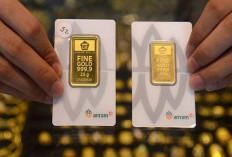 Emas Antam Dibanderol Rp2,635 Juta per Gram Hari Ini, Simak Harga Buyback dan Ukuran 1.000 Gram