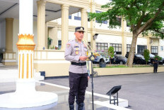Irwasda Polda Jambi Pimpin Apel Gelar Pasukan Operasi Keselamatan 2026