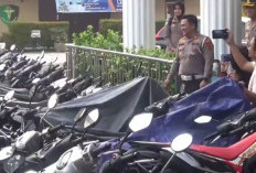 Polresta Jambi Amankan 112 Sepeda Motor Terkait Aktivitas Geng Motor dan Pelanggaran Lalu Lintas