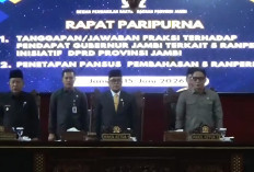 Fraksi DPRD Jambi Apresiasi Dukungan Gubernur terhadap Lima Ranperda Inisiatif