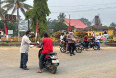 Kabut Asap Ancam Kesehatan Warga, PTPN IV Regional IV Bagikan 1.000 Masker di Tebo