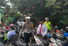 Ditlantas Polda Jambi Edukasi Keselamatan Lalin di Empat Sekolah, Kukuhkan Paskibraka dan Cek Kendaraan Siswa