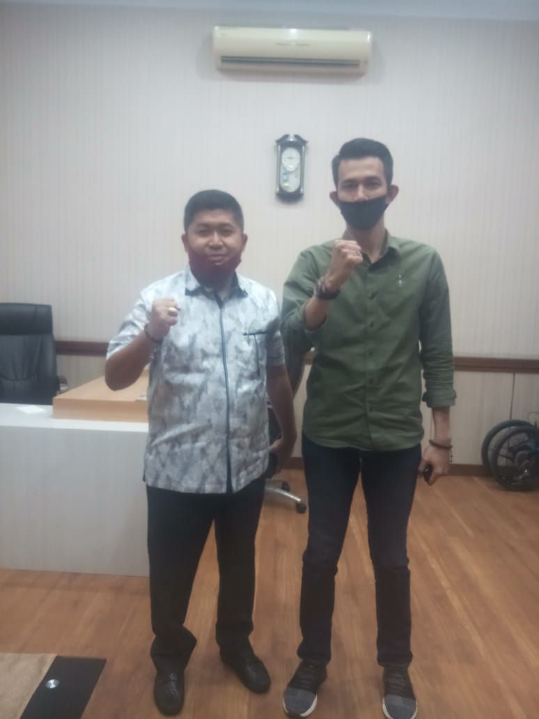 Pimpinan Perusahaan Jek TV Audiensi dengan Ketua DPRD Kota Jambi