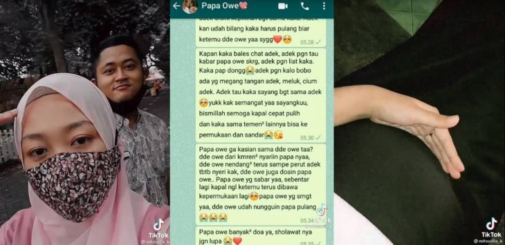 Pilu dan Bikin Nangis, Ini Isi Whatsapp Istri ABK KRI Nanggala