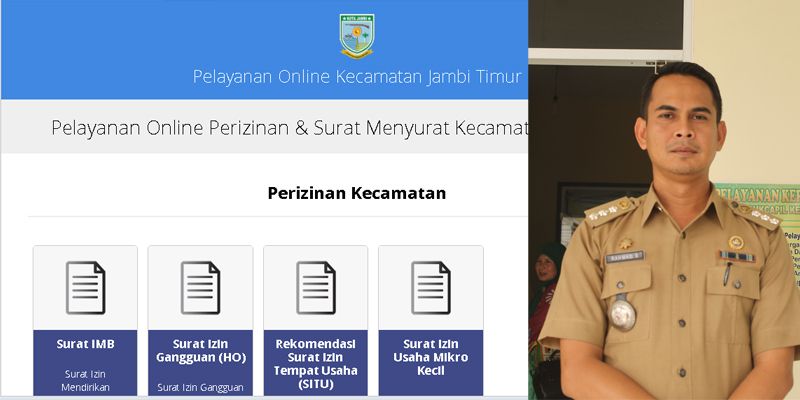 Kec. Jambi Timur Optimalkan Pelayanan Berbasis Online