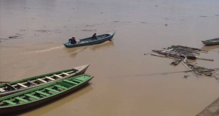 Debit Sungai Batanghari Terus Meningkat