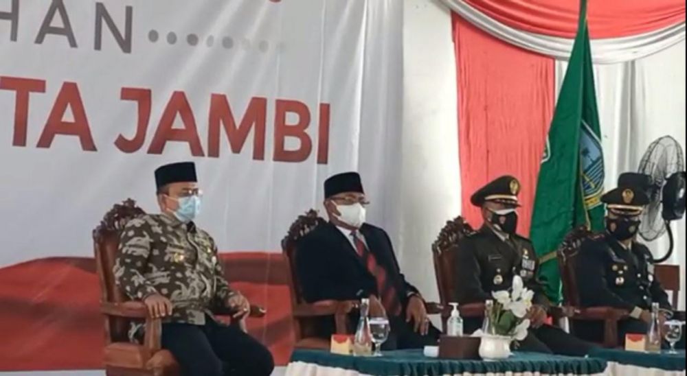 Hadiri Pengukuhan Paskibarak Kota Jambi, DPRD Kota Jambi Beri Ucapan Selamat