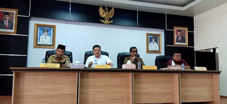 Sekda Kabupaten Batanghari Hadiri  Rapat Fasilitas Forum Kewaspadaan Dini Masyarakat 