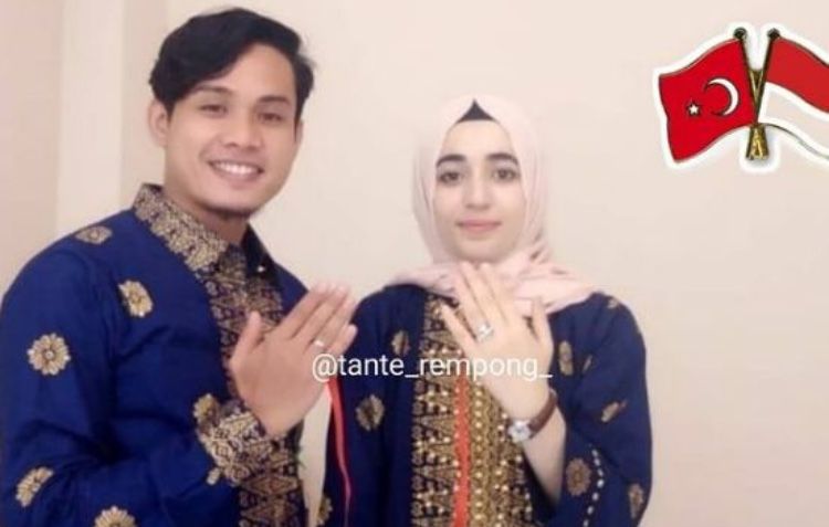 Cinta Lintas Negara, Pria Asal Jambi Lamar Kekasihnya yang Berasal dari Turki