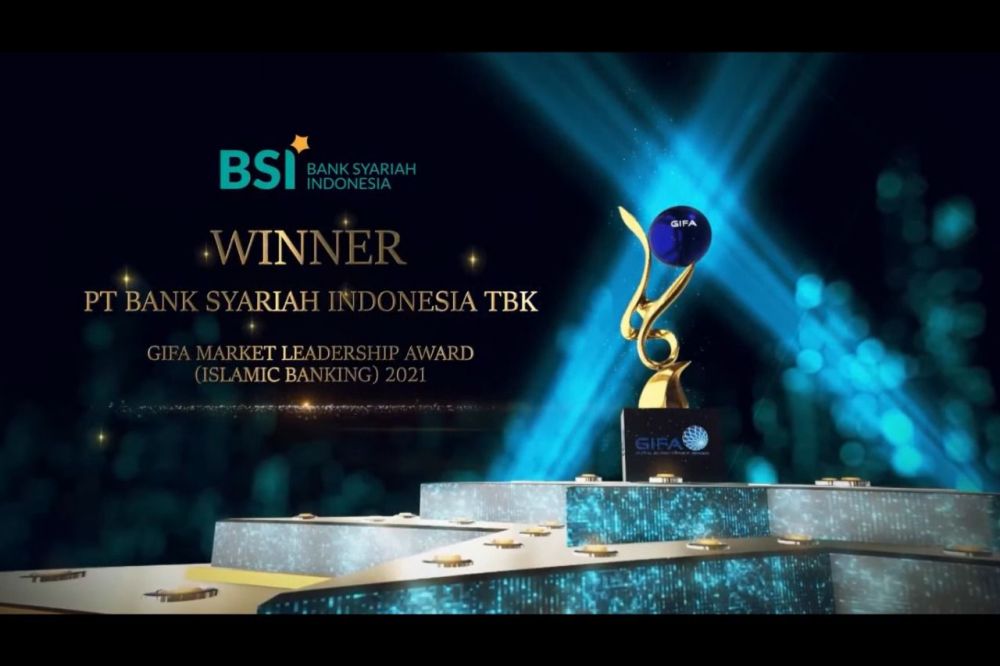BSI Raih Penghargaan Internasional GIFA Market Leadership Award (Islamic Banking) 2021