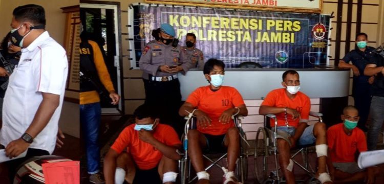 Perampok Toko Emas Villa Kenali Ditangkap