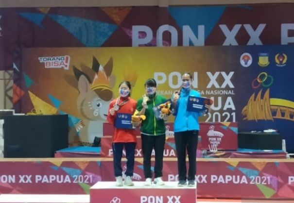 Kontingen Jambi Raih Emas Pertama PON XX Papua Melalui Cabang Wushu