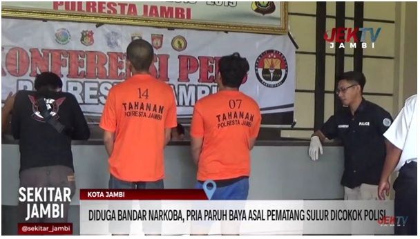 Diduga Bandar Narkoba , Pria Paruh Baya Asal Pematang Sulur Dicokok Polisi