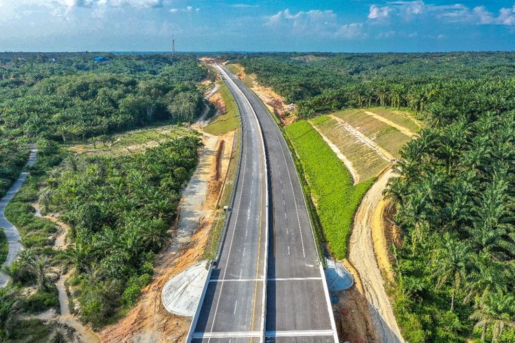 Jalan Tol yang Telah Beroperasi di Sumatera Sepanjang 648 Kilometer