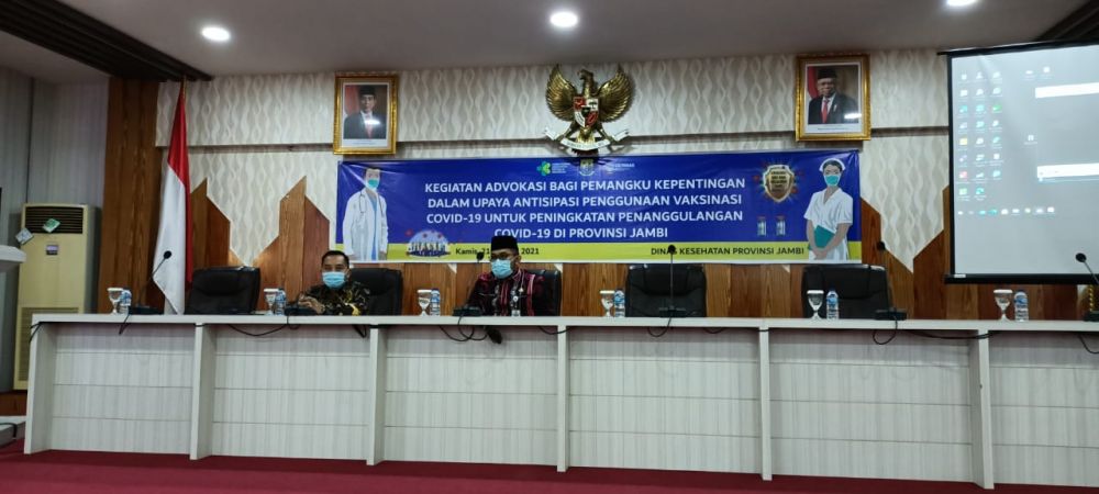 Dinkes Provinsi Jambi Gelar Kegiatan Advokasi Covid 19