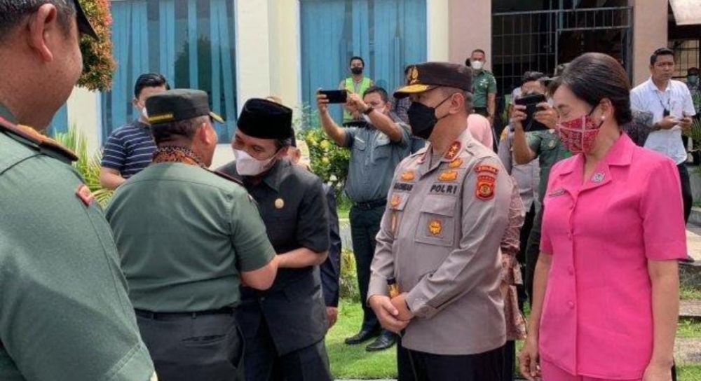 Ketua DPRD Provinsi Jambi Edi Purwanto Sambut Kedatangan Pangdam II/Sriwijaya 