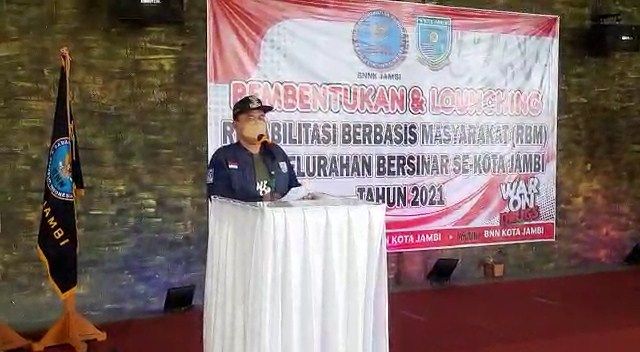 Wawako Maulana Launching Rehabilitasi Berbasis Masyarakat Inisiasi BNN