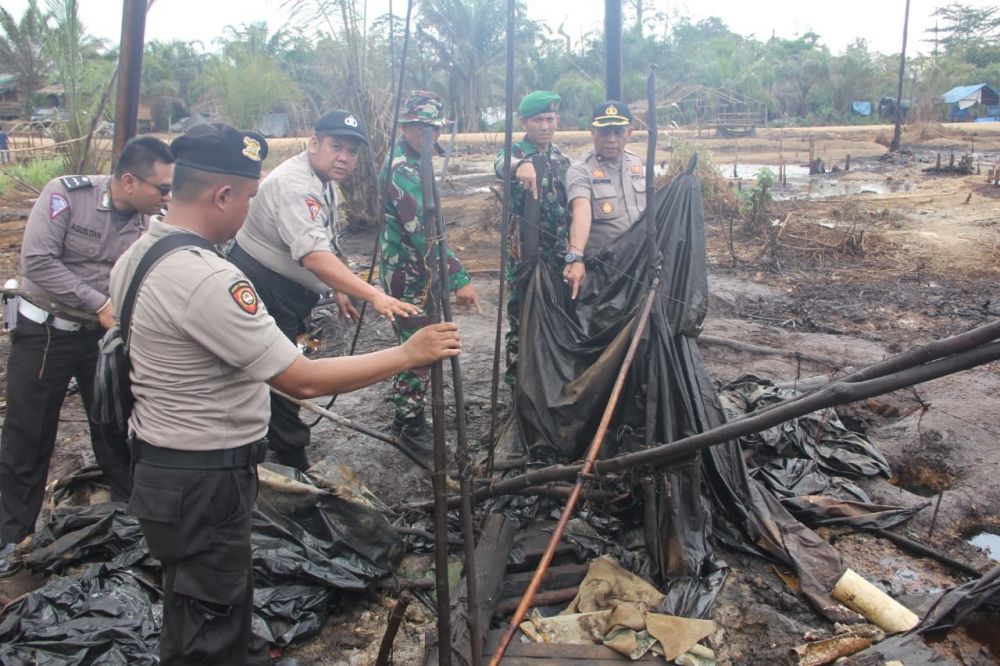 Polda Jambi Minta Pertamina Ikut Atasi Ilegal Drilling