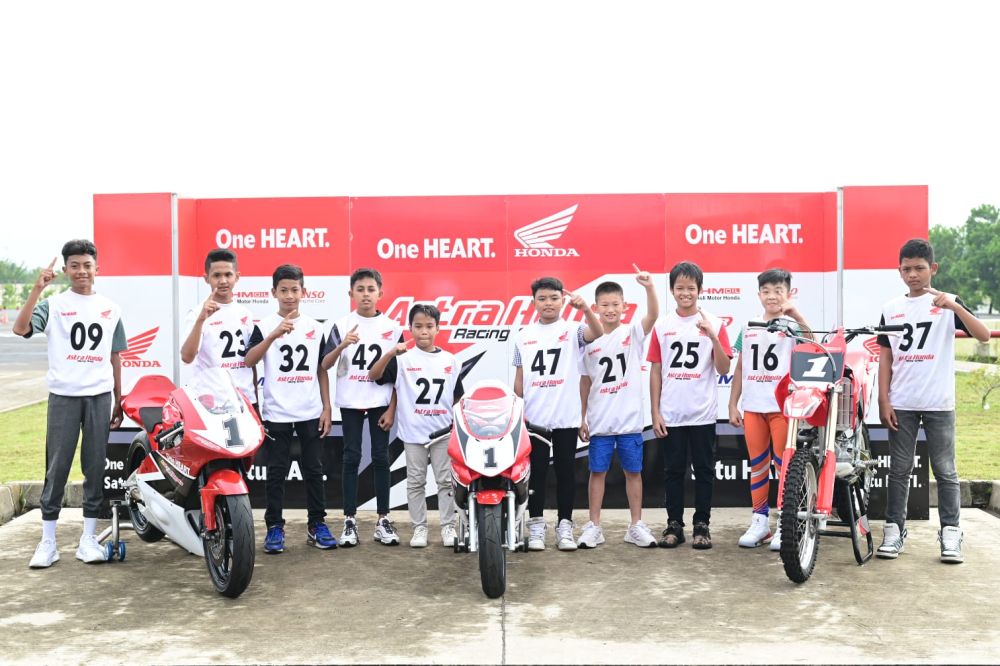 Kejar Mimpi di Dunia Balap, Puluhan Pembalap Muda Mengikuti Seleksi Astra Honda Racing School