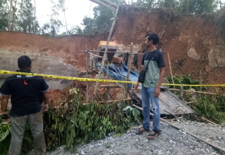 Kembali Terjadi Penambang Emas Tanpa Izin Memakan Korban