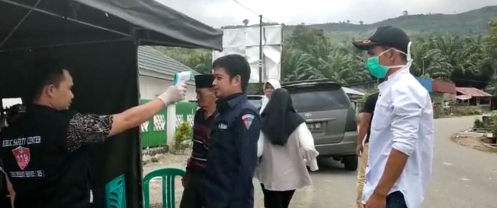 Cegah Penyebaran Covid-19, Jalur Masuk Ke Kabupaten Kerinci Diperketat