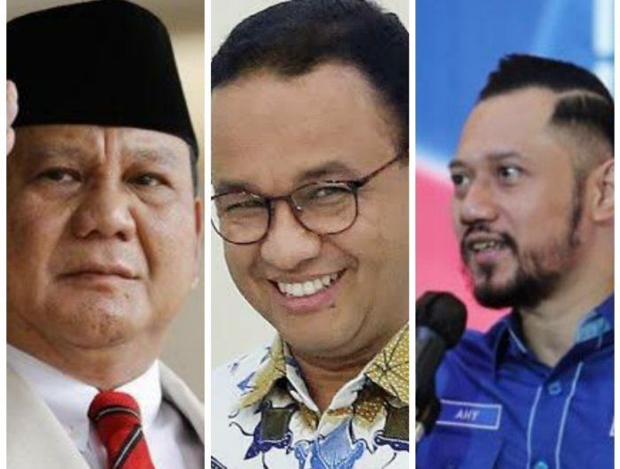 Survei Capres IndexPolitica: Prabowo Dibuntuti Anies, AHY Keempat