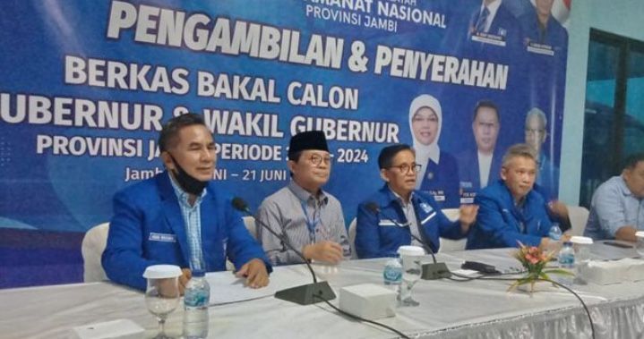 Calon Petahana Fachrori Umar Menegaskan Dirinya Bakal Berpasangan Dengan Safrial Pada Pilgub Jambi